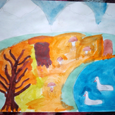 Рисунок "мой край" на конкурс "Конкурс детского рисунка “Мой родной, любимый край”"