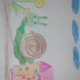 Рисунок "эвелинка и ее домик" на конкурс "Домик для Эвелинки. Конкурс по 1-й серии «Летать»"