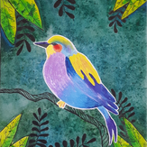 Рисунок "Райская птичка" на конкурс "Конкурс творческого рисунка “Свободная тема-2020”"