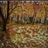 Рисунок "Золотая осень"
