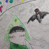 Рисунок "Хозяйка медной горы" на конкурс "Конкурс творческого рисунка “Свободная тема-2019”"