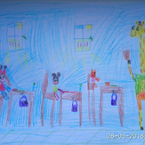 Рисунок "в мире животноведения" на конкурс "Супер-конкурс детского рисунка "Школа Зверят""