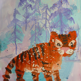 Рисунок "Амурский тигр"
