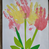 Рисунок "Цветы Тюльпаны" на конкурс "Конкурс творческого рисунка “Свободная тема-2019”"
