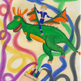Рисунок "И снится мне Алиса Селезнева" на конкурс "Конкурс детского рисунка "Рисовашки - 1-6 серии""