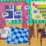 Рисунок "Чудесный сон великого ученого" на конкурс "Конкурс детского рисунка "Рисовашки - 1-6 серии""