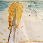 Рисунок "дождик" на конкурс "Конкурс детского рисунка “Сказочная осень - 2018”"