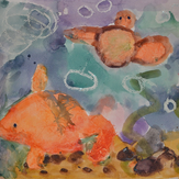 Рисунок "Подводный мир" на конкурс "Конкурс детского рисунка “Чудесное Лето - 2019”"