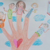 Рисунок "Моя семья" на конкурс "Конкурс детского рисунка "Моя Семья - 2021""