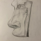 Рисунок "частица с лица"