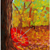 Рисунок "Золотая осень" на конкурс "Конкурс детского рисунка “Сказочная осень - 2018”"