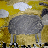 Рисунок "Под золотыми небесами" на конкурс "Конкурс детского рисунка “Невероятные животные - 2018”"