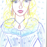 Рисунок "королева зимы" на конкурс "Конкурс “Новогодняя Магия - 2020”"