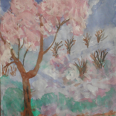 Рисунок "Разноцветная весна"