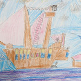 Рисунок "Мореплаватели"