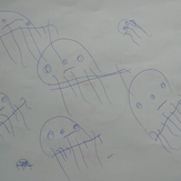 Рисунок "Семейство медуз"