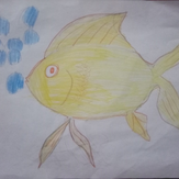 Рисунок "Золотая рыбка"