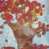 Рисунок "Осеннее дерево" на конкурс "Конкурс рисунка "Осенний листопад 2017""
