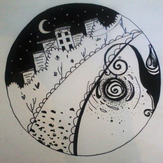 Рисунок "Ночной город"