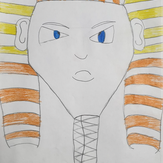 Рисунок "Фараон" на конкурс "Конкурс творческого рисунка “Свободная тема-2021”"