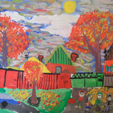 Рисунок "Осенние краски" на конкурс "Конкурс детского рисунка “Сказочная осень - 2018”"