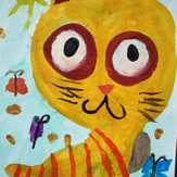 Рисунок "Котик" на конкурс "Конкурс творческого рисунка “Свободная тема-2019”"