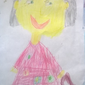 Мамин портрет, Арина Монахова, 7 лет