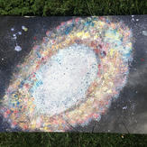 Рисунок "Далекая галактика" на конкурс "Конкурс детского рисунка “Таинственный космос - 2018”"
