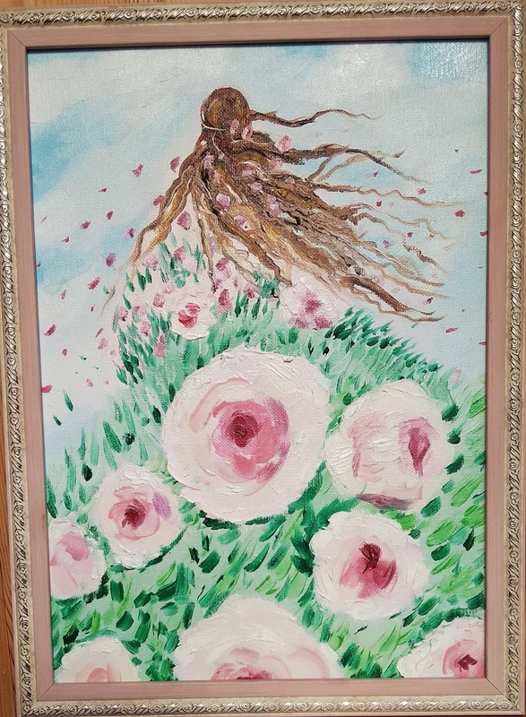 Рисунок - Девушка-Весна
