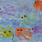 Разноцветные медузы, Глеб Ермаков, 4 года