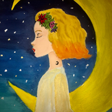 Рисунок "Спящая звезда" на конкурс "Конкурс творческого рисунка “Свободная тема-2019”"