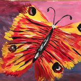 Рисунок "Бабочка красавица"