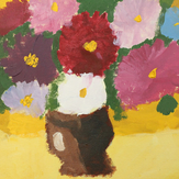 Рисунок "Цветы для мамы" на конкурс "Конкурс творческого рисунка “Свободная тема-2019”"