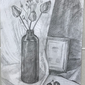 Натюрморт с вазой, Ангелина Шитова, 11 лет