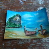 Рисунок "Райский берег"