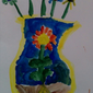 цветочная ваза, Карина Асташова, 6 лет