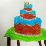 Рисунок "торт мечты"