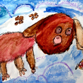 Рисунок "Собачка Соня" на конкурс "Конкурс творческого рисунка “Свободная тема-2019”"