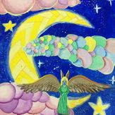 Рисунок "Фея сна" на конкурс "Конкурс творческого рисунка “Свободная тема-2020”"