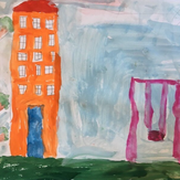 Рисунок "Любимый Саратов" на конкурс "Конкурс детского рисунка “Города - 2018” вместе с Erich Krause"