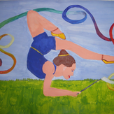 Рисунок "Мой любимый вид спорта" на конкурс "Конкурс детского рисунка “Спорт в нашей жизни”"
