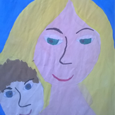 Рисунок "С мамой"