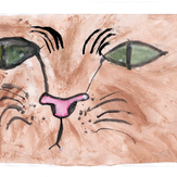 Рисунок "Кот на футболку" на конкурс "Конкурс творческого рисунка “Свободная тема-2022”"