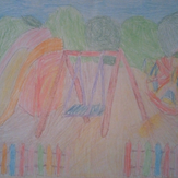 Рисунок "Любимая детская площадка" на конкурс "Конкурс творческого рисунка “Свободная тема-2019”"