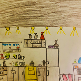 Рисунок "Кухня в старом доме" на конкурс "Конкурс творческого рисунка “Свободная тема-2021”"