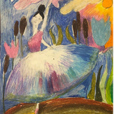 Рисунок "Лебединое озеро" на конкурс "Конкурс творческого рисунка “Свободная тема-2019”"