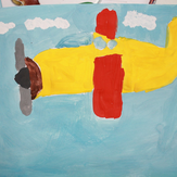 Рисунок "Любимый самолет" на конкурс "Моя любимая игрушка!"