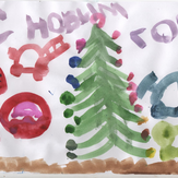 Рисунок "С новым годом" на конкурс "Конкурс детского рисунка “Новогодняя Открытка-2019”"