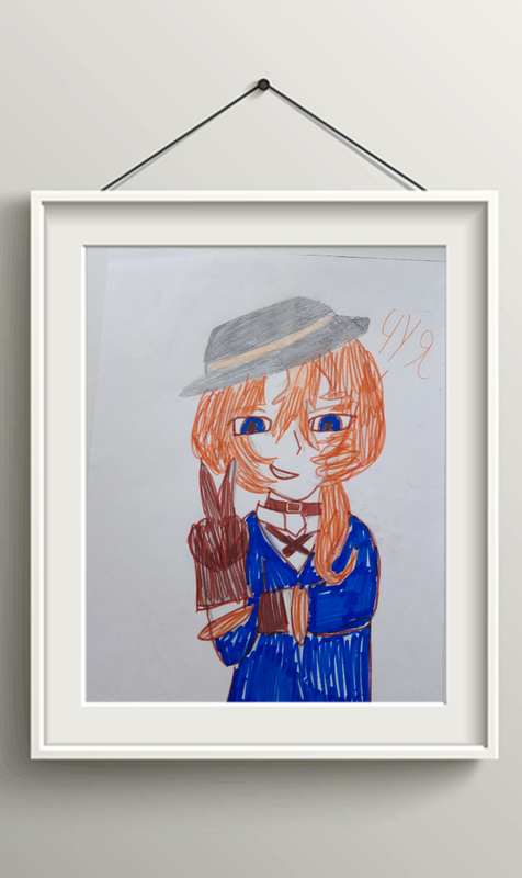 Детский рисунок - Чуя