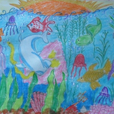 Рисунок "Жизнь на глубине морской"